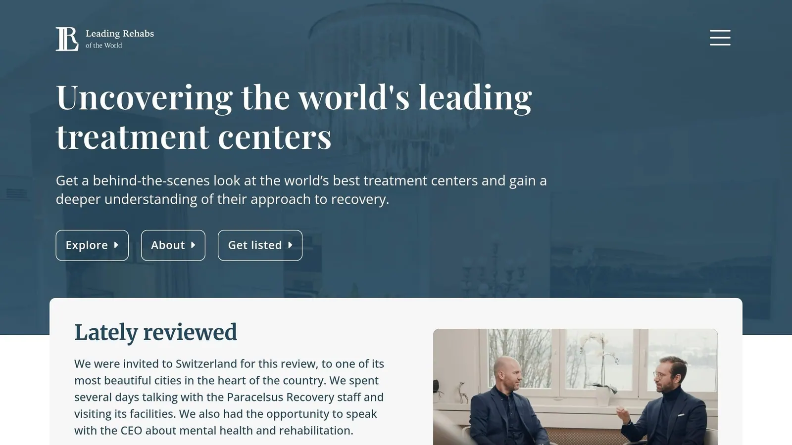Leading Rehabs