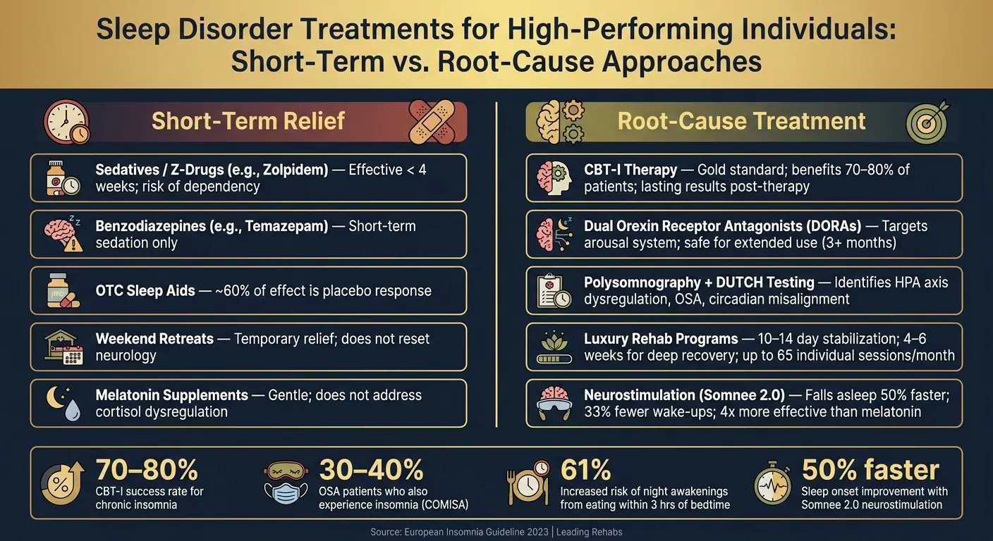 UHNWI Sleep Disorder Treatments: Short-Term Fixes vs. Root-Cause Solutions