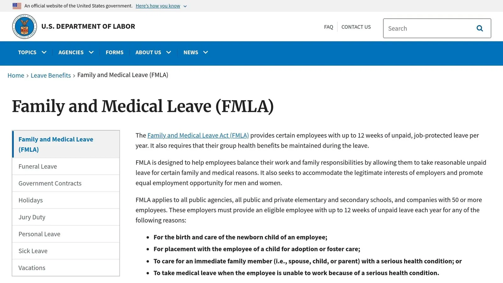 FMLA