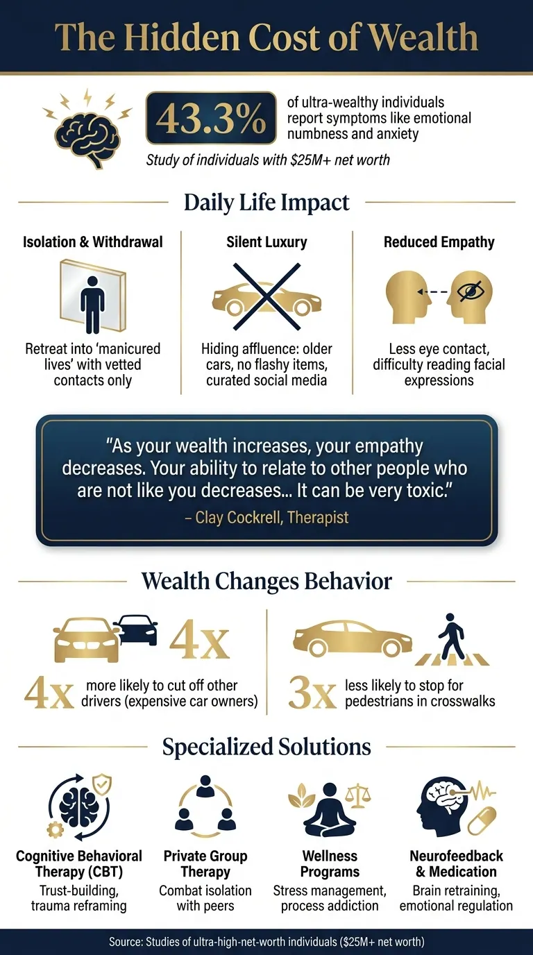 The Psychological Impact of Extreme Wealth: Key Statistics and Effects